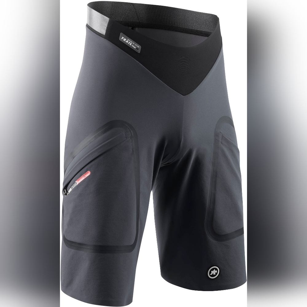 Assos Tactica Cargo Cycling Shorts NWT Grey Men's XS